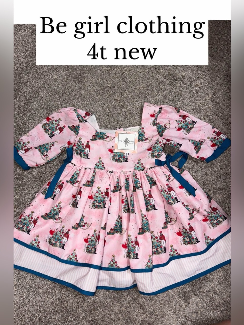 Be girl clothing nutcracker Christmas dress